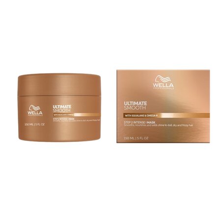 Masca hidratanta pentru par uscat cu Squalane si Omega 9 Ultimate Smooth, 150 ml, Wella Professionals 685419