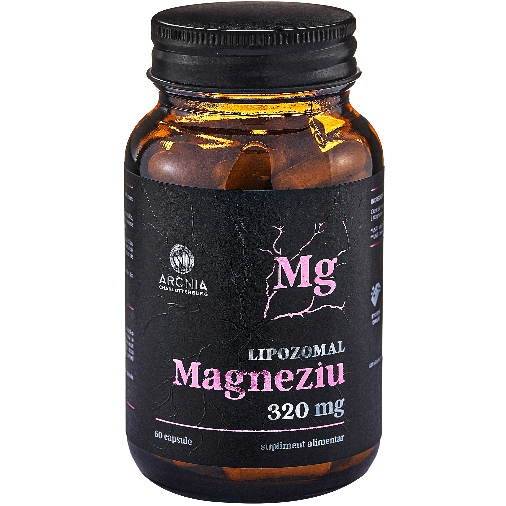 Magneziu Lipozomal, 60 capsule, Aronia Charlottenburg