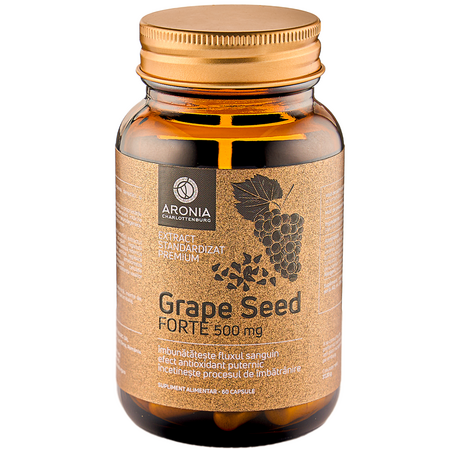ARONIA CHARLOTTENBURG PREMIUM GRAPE SEED FORTE 500 MG 60 CPS