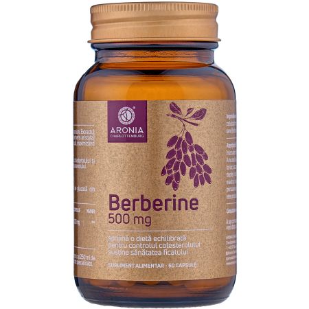 Berberine Forte, 500 mg, 60 capsule, Aronia Charlottenburg