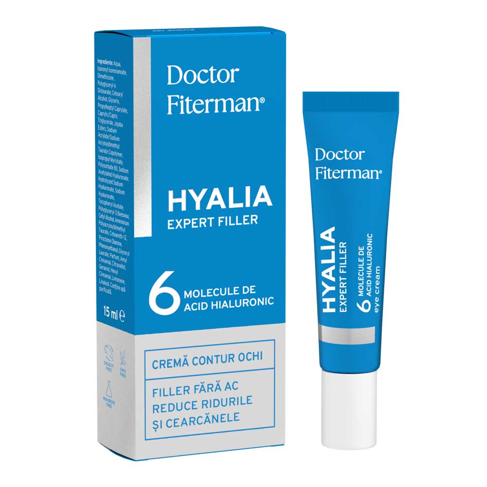 Crema contur ochi Hyalia, 15 ml, Doctor Fiterman