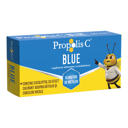 Propolis C Blue, 30 capsule, Fiterman Pharma