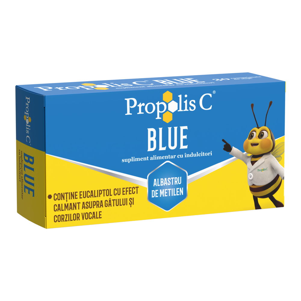 Propolis C Blue, 30 capsule, Fiterman Pharma