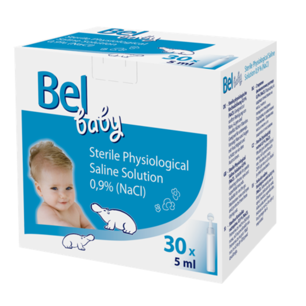 Solutie salina fiziologica Bel Baby, 0,9%, 30 monodoze, Hartmann