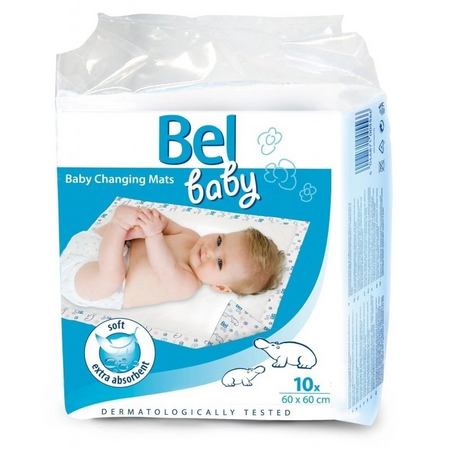 Aleze pentru schimbarea scutecelor Bel Baby, 60x60 cm, Hartmann