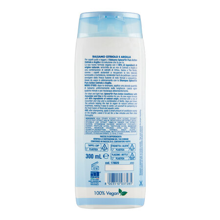 Balsam pentru descurcarea parului, Castravete si Argila,300 ml, Splend`Or 686133