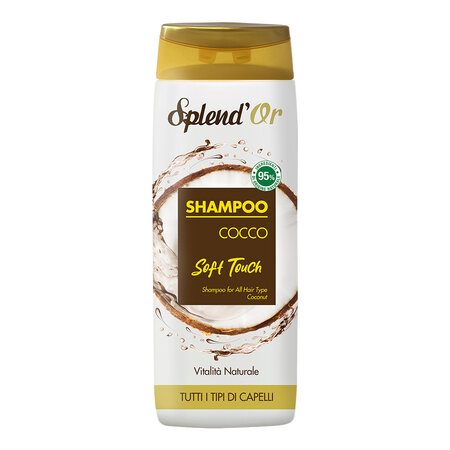 Sampon pentru toate tipurile de par, Cocos,300 ml, Splend`Or