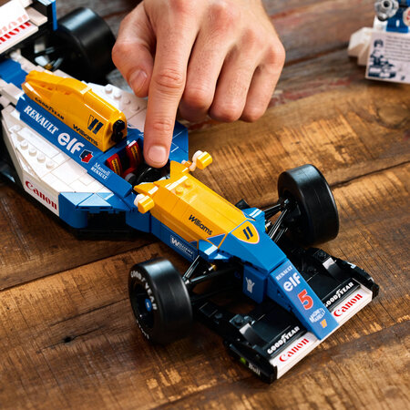 Williams Racing FW14B si Nigel Mansell Icons, + 18 ani, 10353, 799 piese, Lego 686169