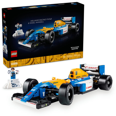 Williams Racing FW14B si Nigel Mansell Icons, + 18 ani, 10353, 799 piese, Lego 686173