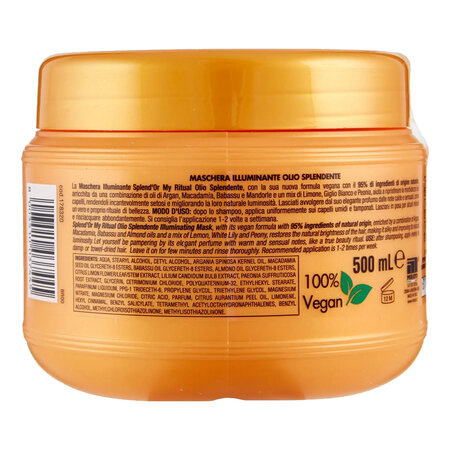 Masca de par iluminatoare Olio, 500 ml, Splend`Or 686149
