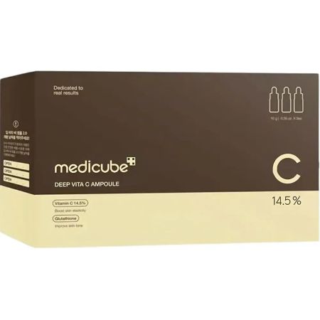 Serum facial cu Vitamina C pura Deep Vita C, 3x10 ml, Medicube 720007