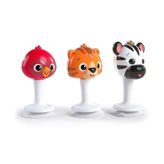 Set 3 zornaitoare in forma de animalute, Baby Einstein