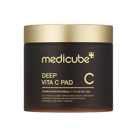 Dischete imbibate in toner cu vitamina C Deep Vita C Pad, 70 bucati, Medicube