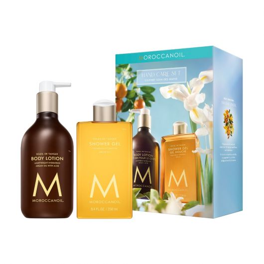 Set pentru ingrijirea corpului Soleil de Tanger, 360 ml + 250 ml, Moroccanoil