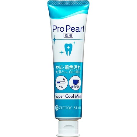 Pasta de dinti ProPearl, Super Cool Mint,100 g, Zettoc