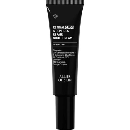 Crema de fata reparatoare Retinal 0.05% si Peptides, 48 ml, Allies of Skin
