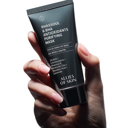 Masca de fata purificatoare Skin Rhassoul and BHA, 50 ml, Allies of Skin 686884