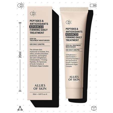 Crema de fata pentru fermitate Peptides and Antioxidants, 20 ml, Allies of Skin 686930