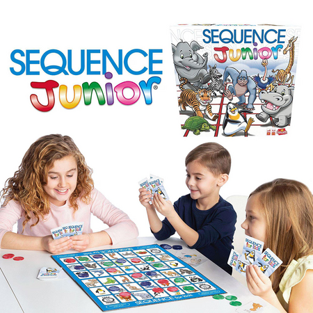 Joc de societate Sequence Junior, 3 ani+,Goliath 686987