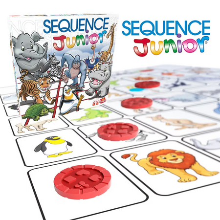 Joc de societate Sequence Junior, 3 ani+,Goliath 686986