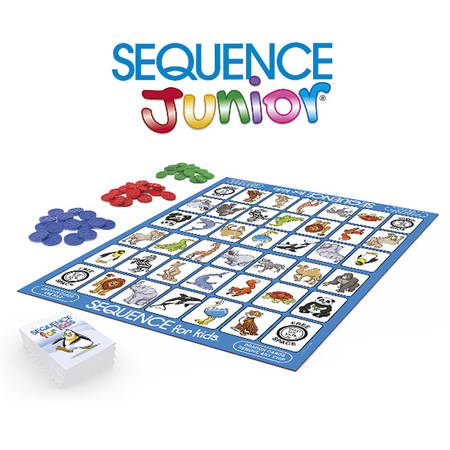 Joc de societate Sequence Junior, 3 ani+,Goliath 686988