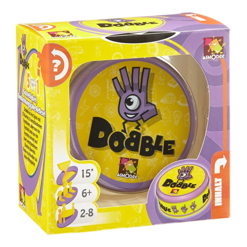 Joc de societate Dobble, 6 ani+,Asmodee