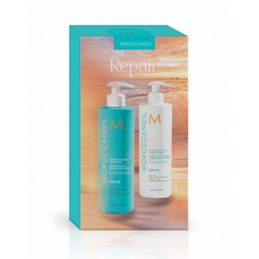 Pachet Sampon si Balsam Repair, 2x500 ml, Moroccanoil