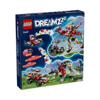 Robotul tigru al lui Cooper si masina Hot Rod a lui Zero, +9 ani,71497, Lego