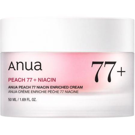 Crema de fata hranitoare Niacin Enriched Peach 77, 50 ml, Anua