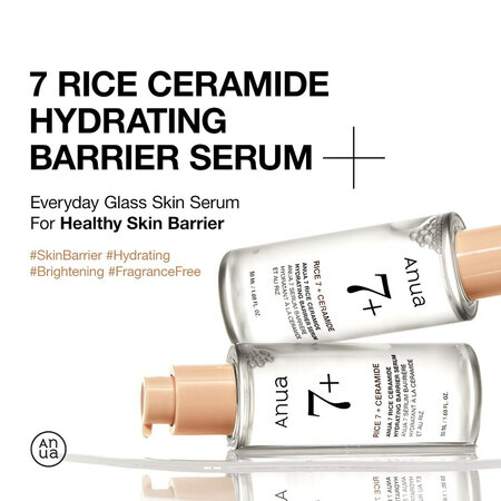 Serum de fata pentru hidratare intensa Rice 7 Ceramide, 50 ml, Anua 687276