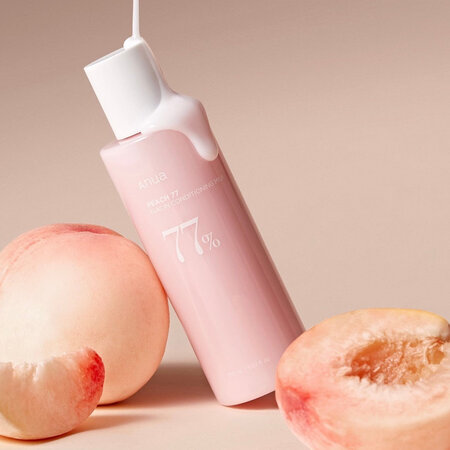Lotiune de fata hranitoare Peach 77% Niacin, 150 ml, Anua 687316