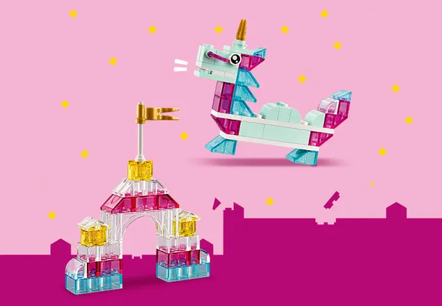 LEGO Classic - Cutie Transparentă Magică (11040)
