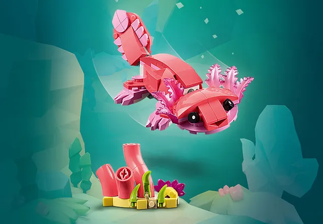 LEGO Creator - Animale Sălbatice: Flamingo Roz (31170)