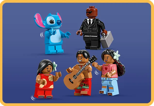 LEGO Disney - Casa de pe Plajă a lui Lilo și Stitch (43268)