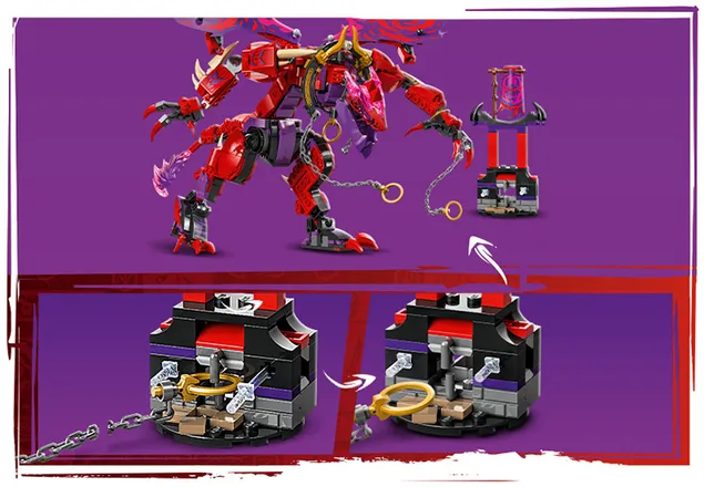 LEGO NINJAGO Dragonul Haosului Thunderfang