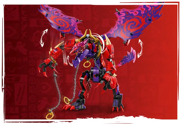 LEGO NINJAGO Dragonul Haosului Thunderfang