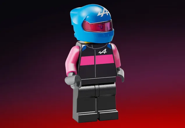 LEGO Speed Champions Mașina de curse BWT Alpine F1 Team A524