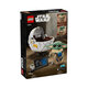 Grogu cu landoul planor Star Wars, +10 ani,75403, Lego 687436