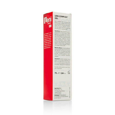 Gel pentru articulatii, Leni Complex, 75 ml, Specchiasol 769318