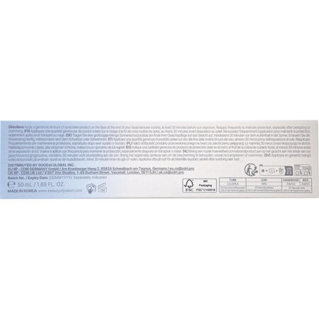 Crema lejera cu protectie solara SPF50 PA++++ Relief Sun Aqua-Fresh Rice + B5, 50 ml, Beauty of Joseon 815294
