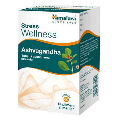 Ashvagandha Wellness, 60 tablete, Himalaya India