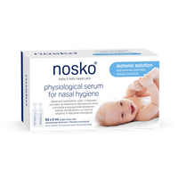 Serul fiziologic, Solutie izotonica, 60 monodoze x 5 ml, Nosko