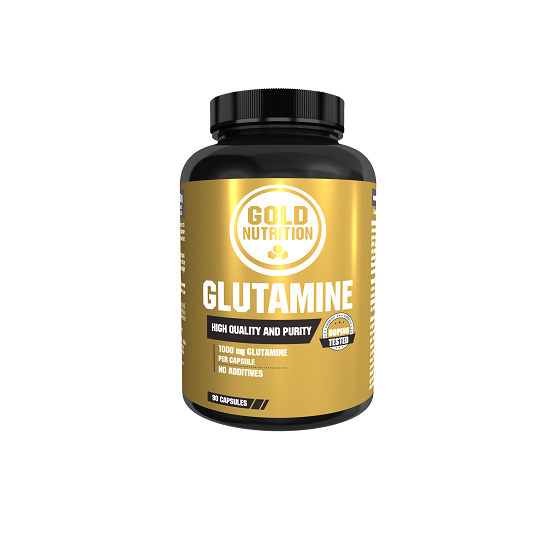 Glutamine 1000 mg, 90 capsule, Gold Nutrition