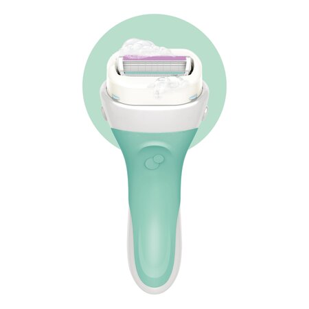 Aparat de ras cu 4 lame cu sapun hidratant Intuition Sensitive, 1 buc., Wilkinson 687805