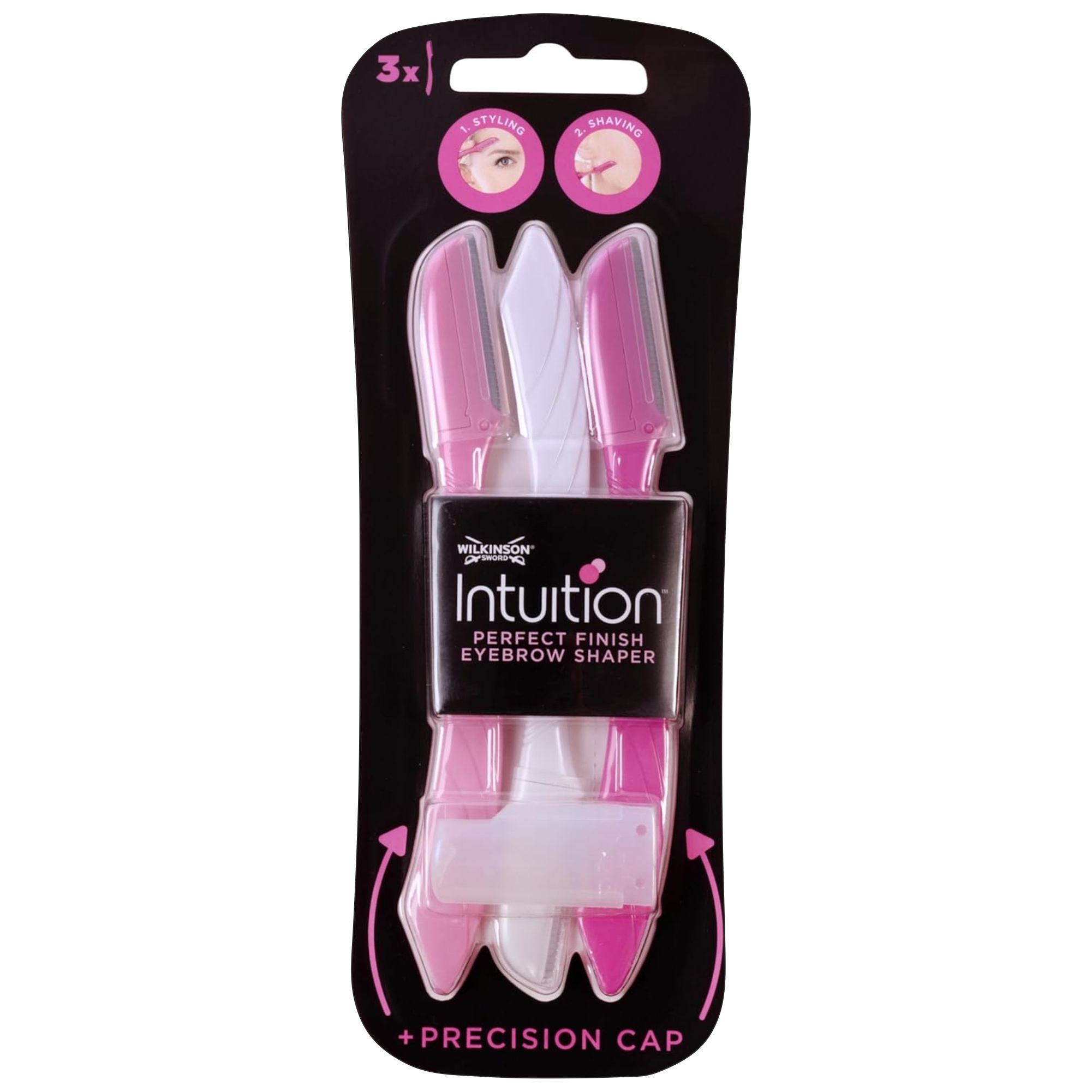 Modelator de sprancene Intuition Modelator, 3 buc, Wilkinson