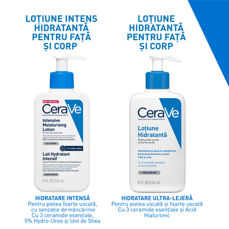 Lotiune intens hidratanta pentru fata si corp, 236 ml, Cerave 687820