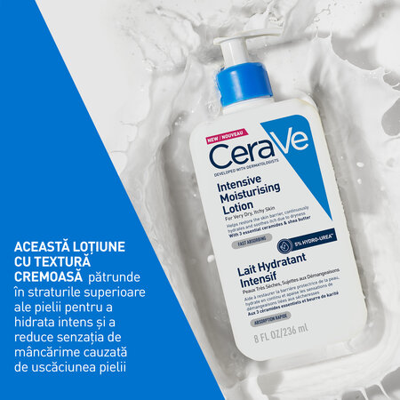 Lotiune intens hidratanta pentru fata si corp, 236 ml, Cerave 687816