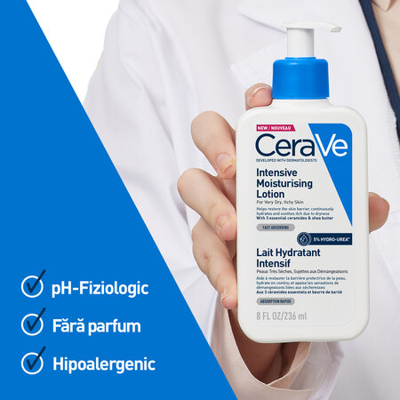 Lotiune intens hidratanta pentru fata si corp, 236 ml, Cerave 687817