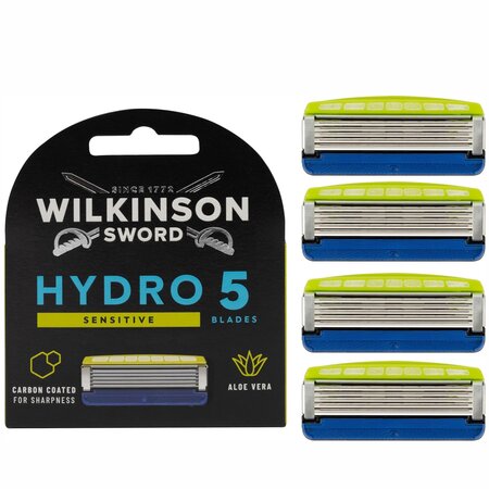 Rezerve Aparat de ras cu 5 lame Hydro 5, 4 buc, Wilkinson 687871