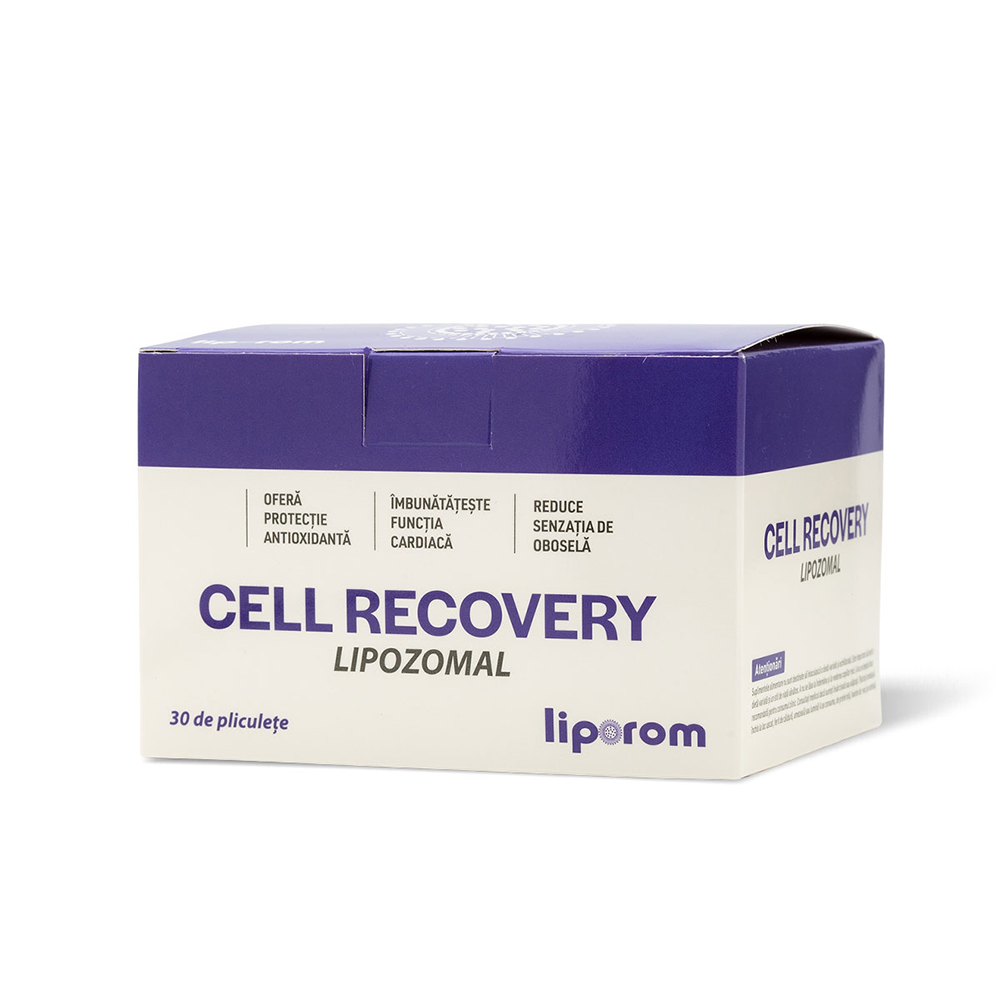 Cell Recovery Lipozomal, 30 plicuri, Liporom